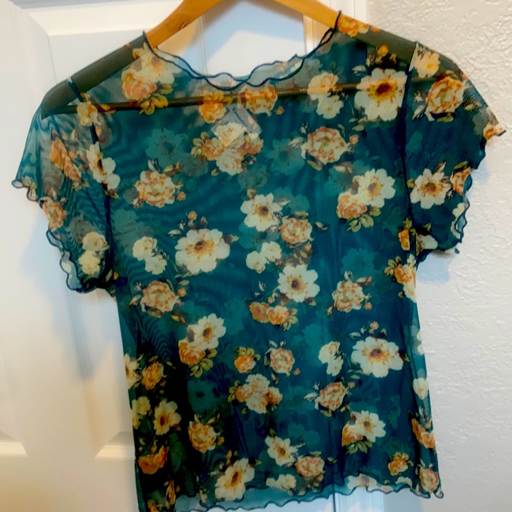 floral shirt